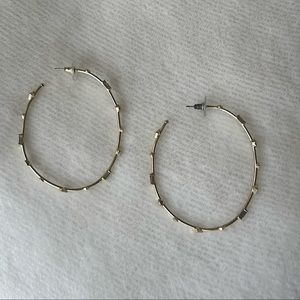 Gold Hoop Kendra Scott Earrings